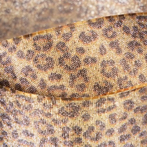 Geschenkband Leopard für kreative Dekoration und Floristik 25mm 20m | Floristik24.de