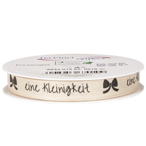 Geschenkband mit Aufdruck Eine Kleinigkeit 15mm 18m | Floristik24.de