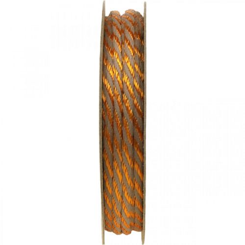 Kordelband, Schmuckband, Goldkordel Golden-Naturfarben L20m Ø4cm