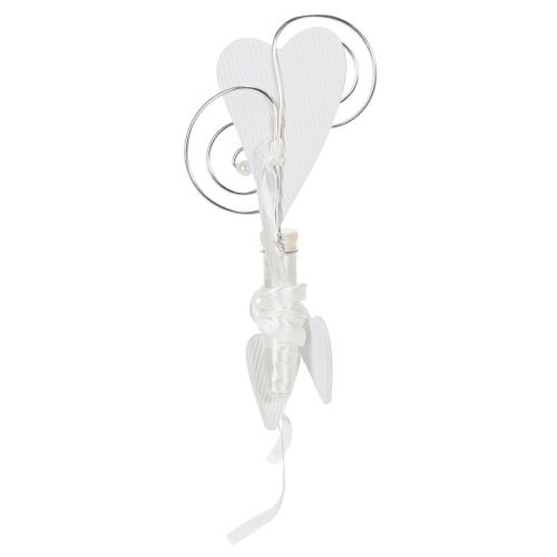 Bankhänger mit Röhrchen und Herz 18cm 6St | Floristik24.de