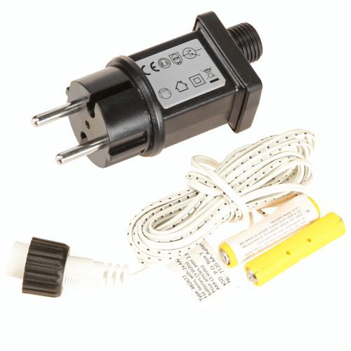 Floristik24 Batterie-Adapter als Batterieersatz für 2 AAA-Batterien 3V