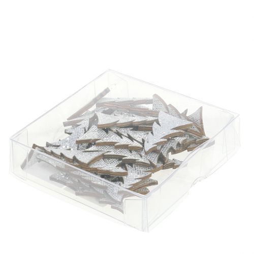 Artikel Glitzernder Tannenbaum zum Streuen 4cm 48 St