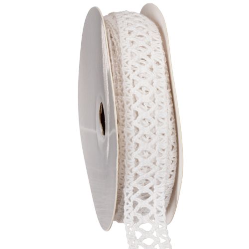 Dekoband Spitze Baumwolle Für kreative Gestaltung 18mm 10m