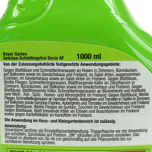 Floristik24 Bayer Garten Gemüse-Schädlingsfrei Decis AF 1L