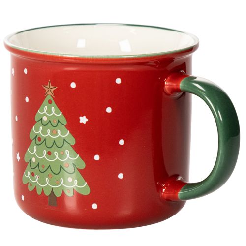 Weihnachtstasse mit Tannenbaum Motiv 9cm | Floristik24.de
