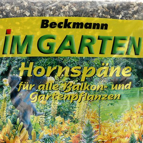 Artikel Beckmann Hornspäne 2,5kg Stickstoffdünger
