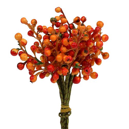 Floristik24 Beerenbund Orange L20cm