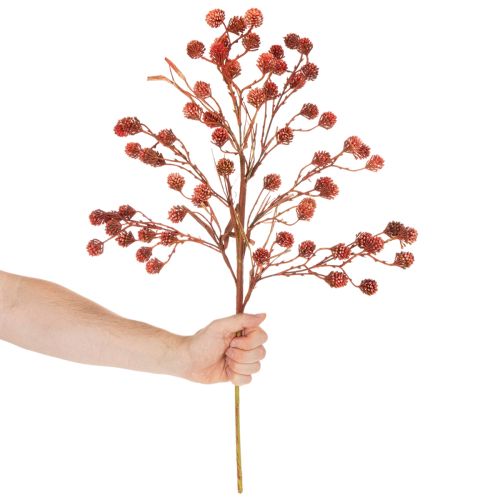 Künstlicher Beerenzweig Naturgetreue Herbstdeko 68cm | Floristik24.de