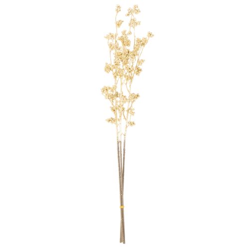 Beerenzweig Deko Zweig künstlich Gold 70cm 3St | Floristik24.de
