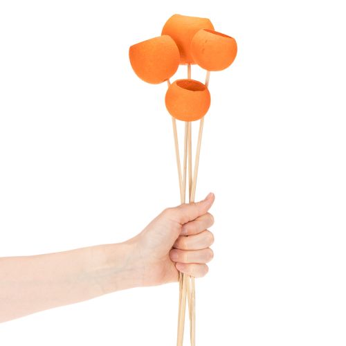 Artikel Bell Cup Mix am Stiel Orange 15 St