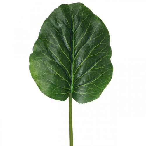 Künstliche Grünpflanze Bergenie Grün Kunstpflanze 53cm