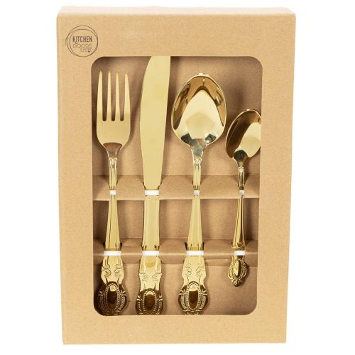 Besteck-Set Gold Tafelbesteck