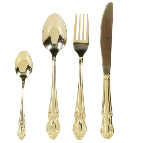 Besteck-Set Gold Tafelbesteck