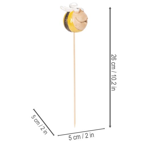 Artikel Gartenstecker Biene Outdoor Dekoration für den Garten und Balkon 26cm 4St