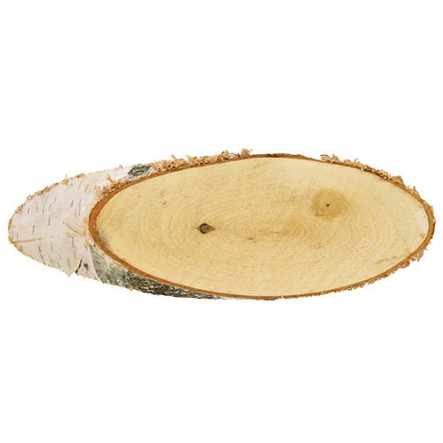 Artikel Birkenscheiben oval Natur Holzscheiben Deko 18-22cm 10St