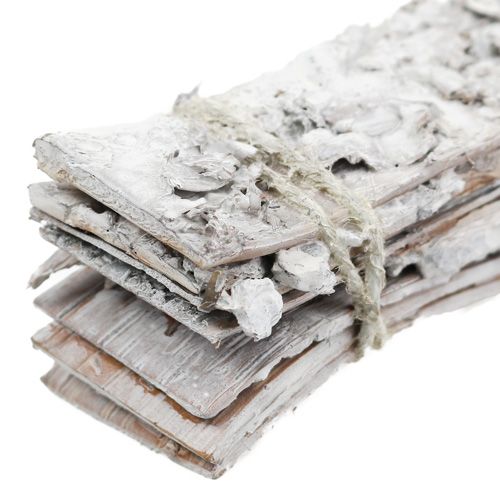 Floristik24 Birkenstreifen geweißt 20cm x 4cm 8 St