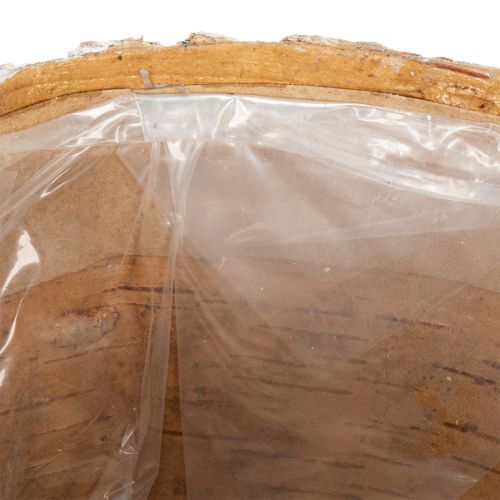 Artikel Pflanzentopf Rindenoptik ideal für rustikale Raumgestaltung und Pflanzendekoration 12cm 4St