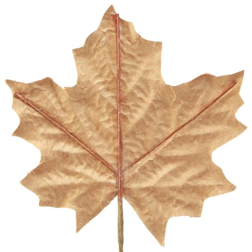 Artikel Herbstliche Ahornblatt-Dekostecker in lebendigen Orange- und Grüntönen 16–33cm 6 St