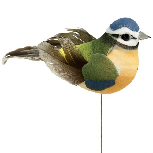 Floristik24 Blaumeise am Draht 8,5cm 12St