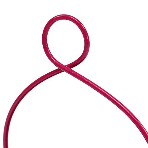 Floristik24 Blecheimer Pink Ø9cm H9cm