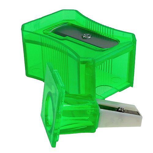 Floristik24 Bleistiftspitzer Grün 6cm