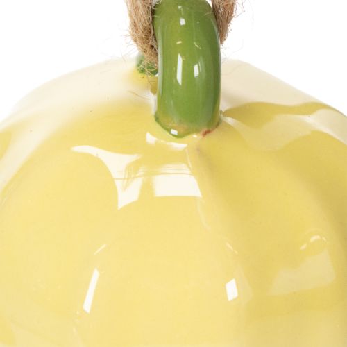 Artikel Keramik Blumenanhänger Fröhliche Gestaltung Blüten Design Frühjahrsdeko 9cm 6St