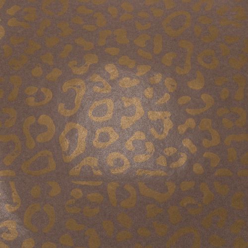 Blumenseide Leopardenmuster Braun Nassfest 50x75cm 20St | Floristik24.de