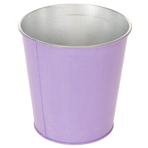 Blumentopf in Pastellfarben mit Blütenmotiv rund für Zimmerpflanzen 12cm 3St | Floristik24.de