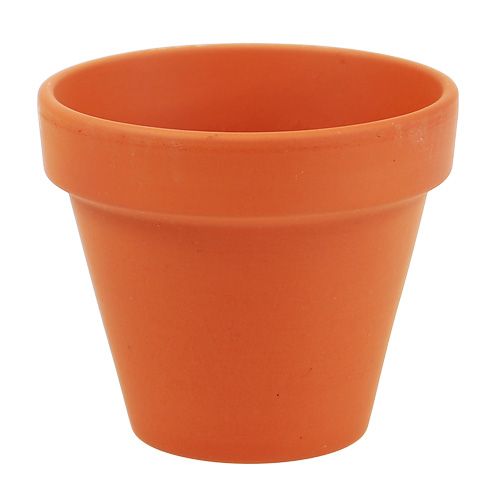 Floristik24 Blumentopf Ton Ø8cm hoch 7cm 10St
