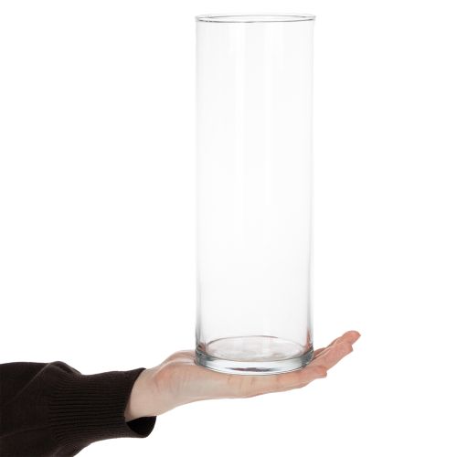 Artikel Blumenvase Schlanker Glaszylinder als Glasvase oder hohes Deko-Glas 30cm