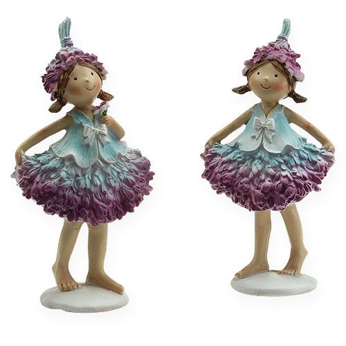 Blütenkind Flieder, Blau 17cm 2St