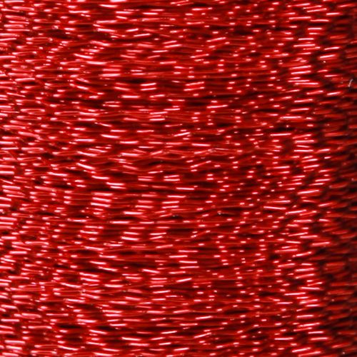 Artikel Bouilloneffektdraht Rot Ø0,30mm 100g 140m - Ideale Deko für Weihnachten & Basteln