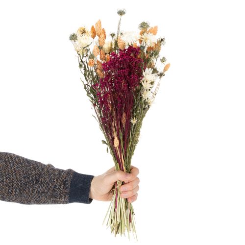 Trockenblumen Strauß perfekt für elegante Tischdekoration im Landhausstil 50cm | Floristik24.de