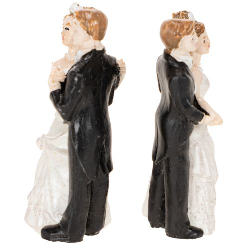 Brautpaar 6cm 2St | Floristik24.de