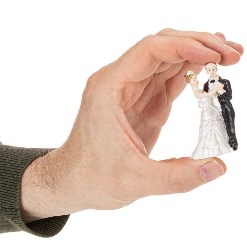 Brautpaar 6cm 2St | Floristik24.de