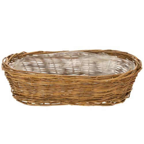 Brotkorb ca. 30cm oval ungeschält | Floristik24.de