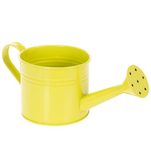 Bunte Gießkanne Deko Ø11cm H9,5cm zum Bepflanzen, Frühlingstischdeko Metall 8er-Set | Floristik24.de