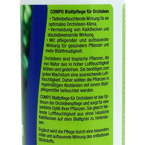 Floristik24 COMPO Blattpflege für Orchideen 250ml