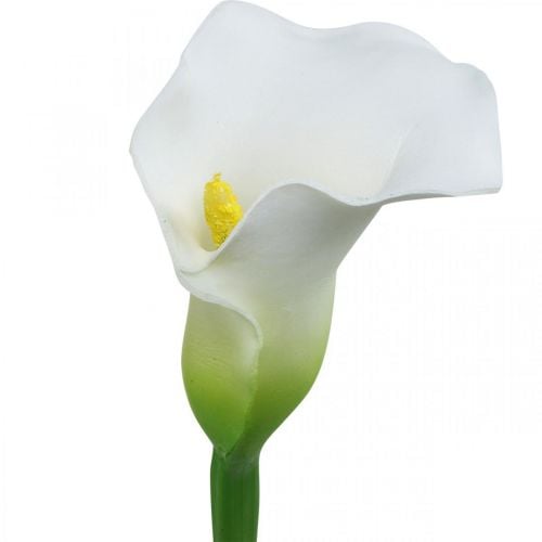 Künstliche Calla Weiß, Hochzeitsdeko, Seidenblume, Gedenktage L72cm