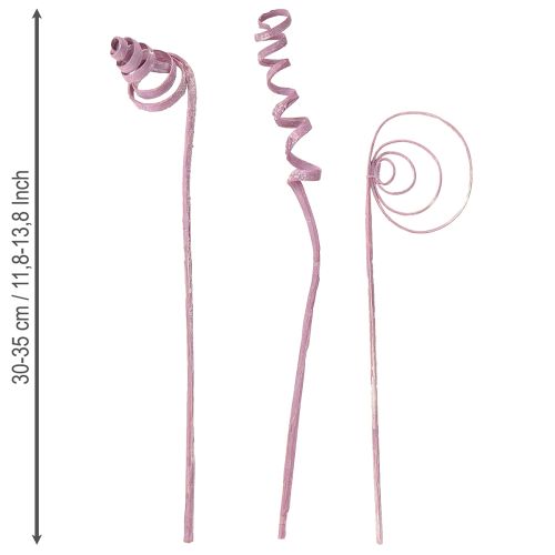 Artikel Cane Coil Cane Cone Cane Sortiment Berry 30cm 75 St