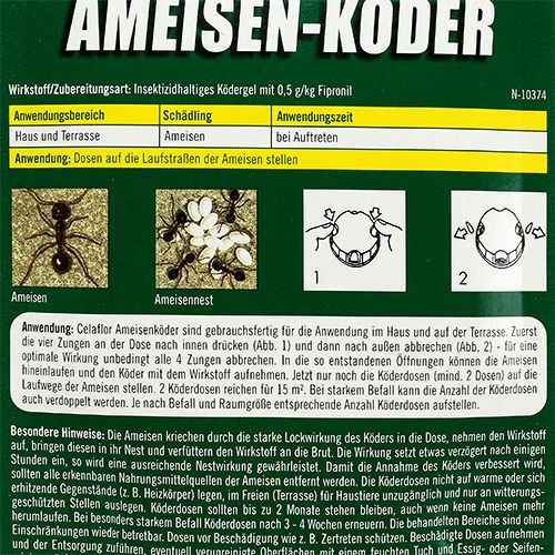 Floristik24 Celaflor Ameisen-Köder 2 Stück