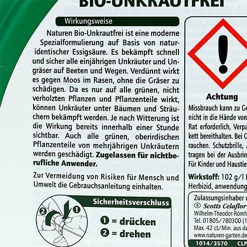 Floristik24 Celaflor Naturen Bio-Unkrautfrei 1000 ml