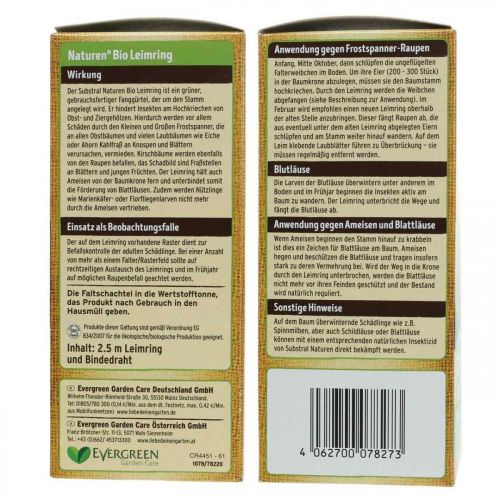 Floristik24 Substral Naturen Leimring Natürlicher Schutz vor Insekten 2,5m