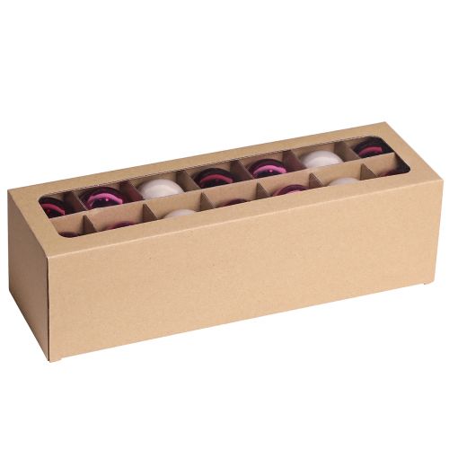 Christbaumkugeln Glas Baumkugeln Berry Mix Ø5cm 24 St Berry Rosa Beige creme glänzend | Floristik24.de