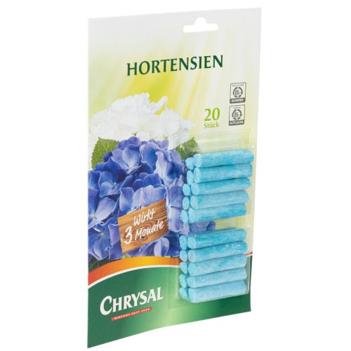 Artikel Chrysal Hortensien Düngestäbchen Sofort- und Langzeitdünger für prächtige Blüten 20St