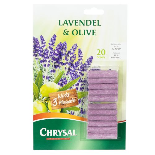 Chrysal Düngestäbchen Lavendel und Olive für die optimale Pflanzenpflege 20St