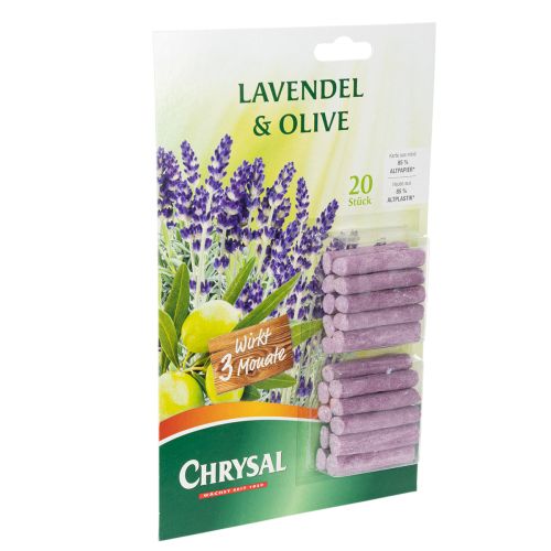 Artikel Chrysal Düngestäbchen Lavendel und Olive für die optimale Pflanzenpflege 20St