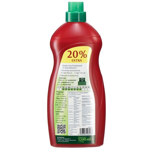Artikel Chrysal Balkonpflanzendünger und Geraniendünger 1,2l