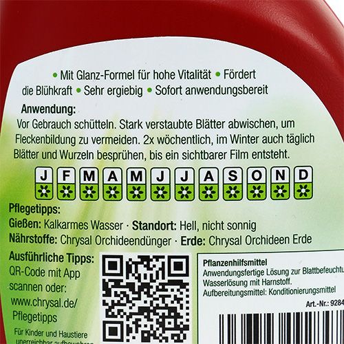 Artikel Chrysal Orchideen Vital Spray Sprühlösung 500ml