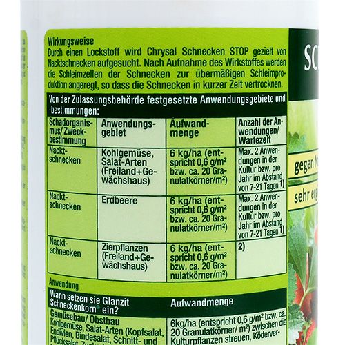 Floristik24 Chrysal Schnecken Stop 150g